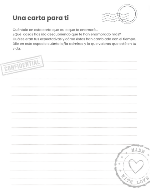 Carta Parejas